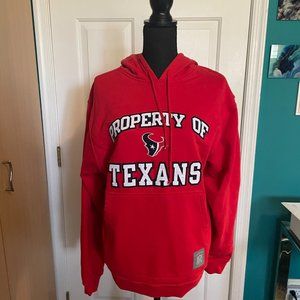 Gridiron Classic Reebok NFL Red Texas Hoodie Size M
